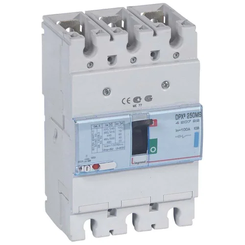 Legrand 420722 DPX³250 MANY. 3P 100A 50kA Kompakt Şalter - 1