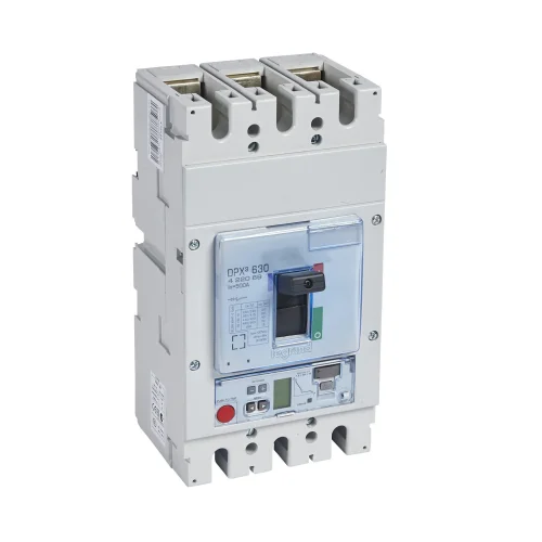 Legrand 422069 DPX³630 ELE S2 3P 500A 50kA Kompakt Şalter - 1