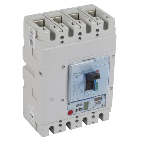 Legrand 422073 DPX³630 ELE S2 4P 400A 50kA Kompakt Şalter - 1