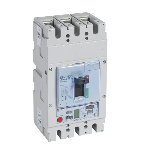 Legrand 422079 DPX³630 ELE S2 3P 500A 70kA Kompakt Şalter - 1
