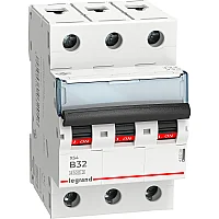 Legrand 433220 XS4 3P 32A C Tipi 4,5 kA Otomatik Sigorta - 1
