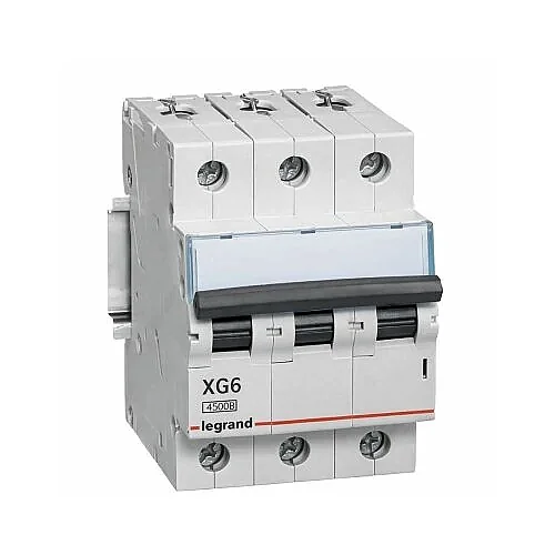 Legrand 433694 XG6 3P 32A B Tipi 6 kA Otomatik Sigorta - 1