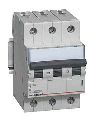 Legrand 433697 XG6 3P 63A B Tipi 6 kA Otomatik Sigorta - 1