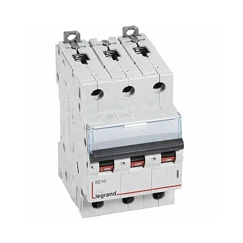 Legrand 433946 XD10 3P 25A C Tipi 10 kA Otomatik Sigorta - 1