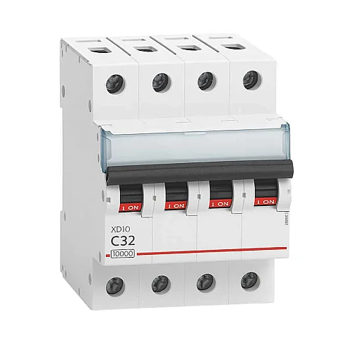 Legrand 433961 Xd10 4P C32 10Ka - 1