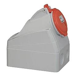 Legrand 555158 P17 Endüstriyel Tip Sıva Üstü Priz 380/415V 16A 3P+T IP44 - 1