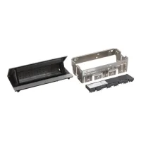 Legrand 654808 Incara Pop-Up Set Üstü Priz Kasası 8 Modül Donatılabilir Paslanmaz Çelik - 1