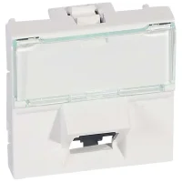 Legrand 76503 Lcs² Sistem Armada Rj45 Cat6 Priz Utp 45° 2 Modül Beyaz - 1