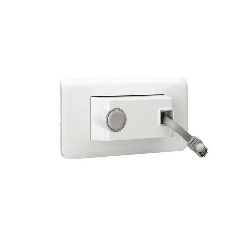 Legrand 76532 Lcs² Sistem Armada Rj45 Cat6 Priz Utp Makaralı Patch Cord'Lu Priz 4Modül - 1