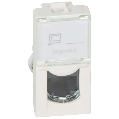 Legrand 76551 Lcs² Sistem Armada Rj45 Cat5E Priz Utp 1Modül Beyaz - 1