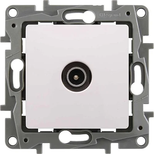 Legrand 767123 Salbei Serisi Beyaz Tv Prizi Geçişli 15Db - 1