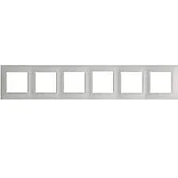 Legrand 767191 Salbeı 6Lı Beyaz Çerçeve - 1