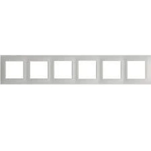 Legrand 767191 Salbeı 6Lı Beyaz Çerçeve - 1