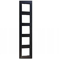 Legrand 768375 Raventi Serisi Beşli Çerçeve Füme - 1