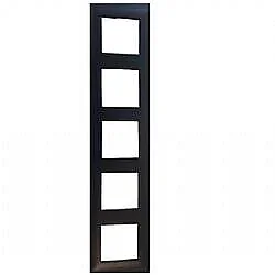 Legrand 768375 Raventi Serisi Beşli Çerçeve Füme - 1