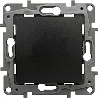 Legrand 768605 Raventi Liht Butonu Sıyah - 1