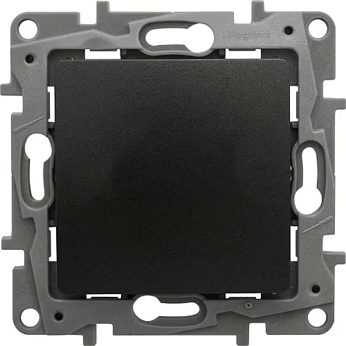 Legrand 768605 Raventi Liht Butonu Sıyah - 1