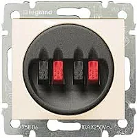 Legrand 774324 Valena 2’Li Hoparlör Prizi Bej - 1