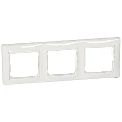Legrand 774453 Valena Çerçeve Üçlü Yatay Beyaz - 1