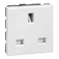 Legrand 77505 S.Armada İng. Std Priz 13 A Beyaz - 1
