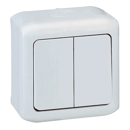 Legrand 782361 Forix IP44 Serisi Sıva Üstü Komütatör Vavien 10A Beyaz - 1