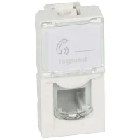 Legrand 78730 S.Armada Rj11 Telefon Prizi 1M Beyaz - 1