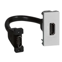 Legrand 79378 Sistem Armada Hdmı Önceden Sonlandırılmış Priz 1 Modül Alüminyum - 1
