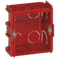 Legrand 80141 Batibox Birleştirilebilen Kare Tekli Buat Derinlik: 40 Mm - 1