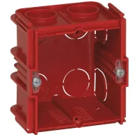 Legrand 80151 Batibox Birleştirilebilen Kare Tekli Buat Derinlik: 50 Mm - 1
