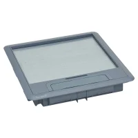 Legrand 88002 Standart Tip Döşeme Altı Buat İçin Kapak Plastik Gri 16 Veya 24 Modül - 1