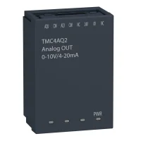 Schneider Electric TMC4AQ2 M241-2 Analog Çıkış (0-10 V, 4-20 mA) 16 Bit TMC Kartuş Genişleme Modülü - 1