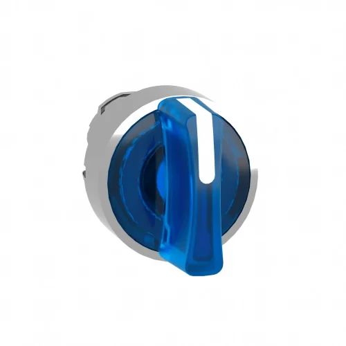 Schneider Electric ZB4BK1363 Mavi Işıklı Mandal Buton Başlığı Ø22 3 Konumlu Sabit - 1
