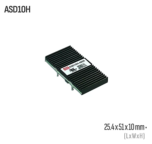 Meanwell ASD10H-12S12 10W 12VDC Dönüştürücü - 1