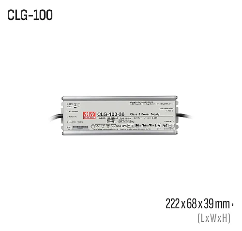 Meanwell CLG-100-36 100W 36VDC Led Sürücü - 1