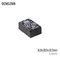 Meanwell DCW12W8-05 12W 5VDC Dönüştürücü - 1