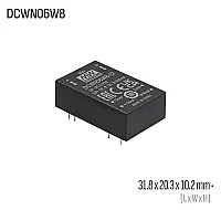 Meanwell DCWN06W8-12 6W 12VDC Dönüştürücü - 1
