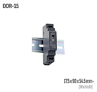 Meanwell DDR-15G-15 15W 15VDC DIN Ray Dönüştürücü - 1