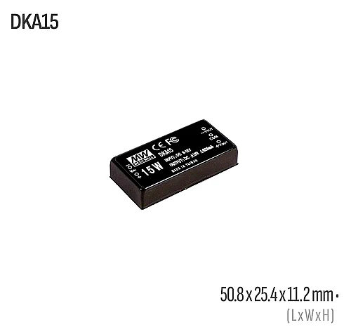 Meanwell DKA15B-05 15W 5VDC Dönüştürücü - 1