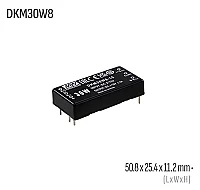 Meanwell DKM30W8-12 30W 12VDC Dönüştürücü - 1