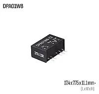Meanwell DPA01W8-12 1W 12VDC Dönüştürücü - 1