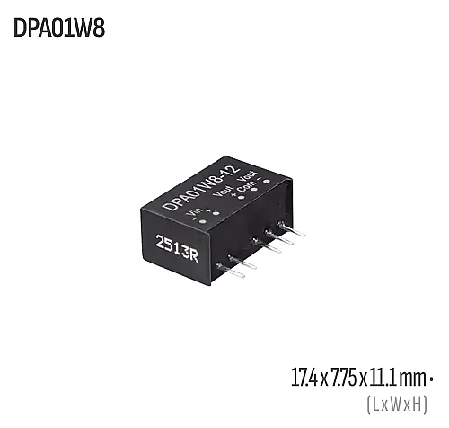 Meanwell DPA01W8-12 1W 12VDC Dönüştürücü - 1