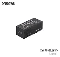 Meanwell DPB09W8-12 9W 12VDC Dönüştürücü - 1