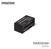 Meanwell DPBW03W8-05 3W 5VDC Dönüştürücü - 1
