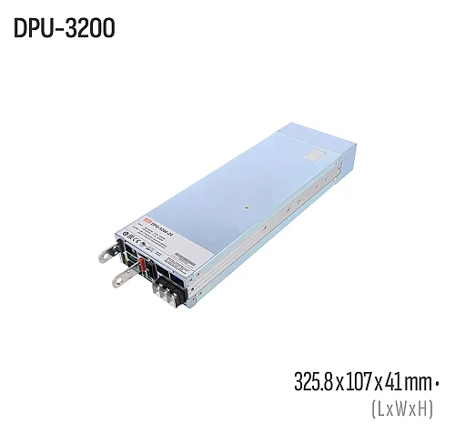 Meanwell DPU-3200-24 3200W 24VDC Akü Şarj / DC UPS Güç Sistemi - 1