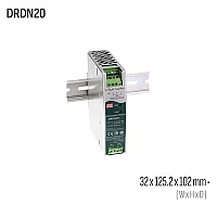 Meanwell DRDN20-48 20W 48VDC DIN Ray AC/DC Güç Kaynağı - 1