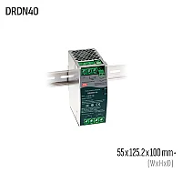 Meanwell DRDN40-12 40W 12VDC DIN Ray AC/DC Güç Kaynağı - 1