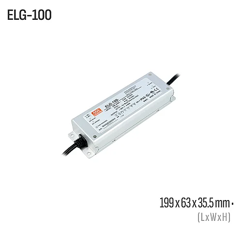 Meanwell ELG-100-24DA-3Y 100W 24VDC Led Sürücü - 1