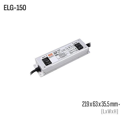 Meanwell ELG-150-12A 150W 12VDC Led Sürücü - 1