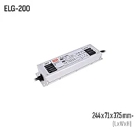 Meanwell ELG-200-C700D2 200W 700 MA Sabit Akım Sınıfı Led Sürücü - 1