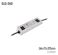 Meanwell ELG-240-24B-3Y 240W 24VDC Led Sürücü - 1